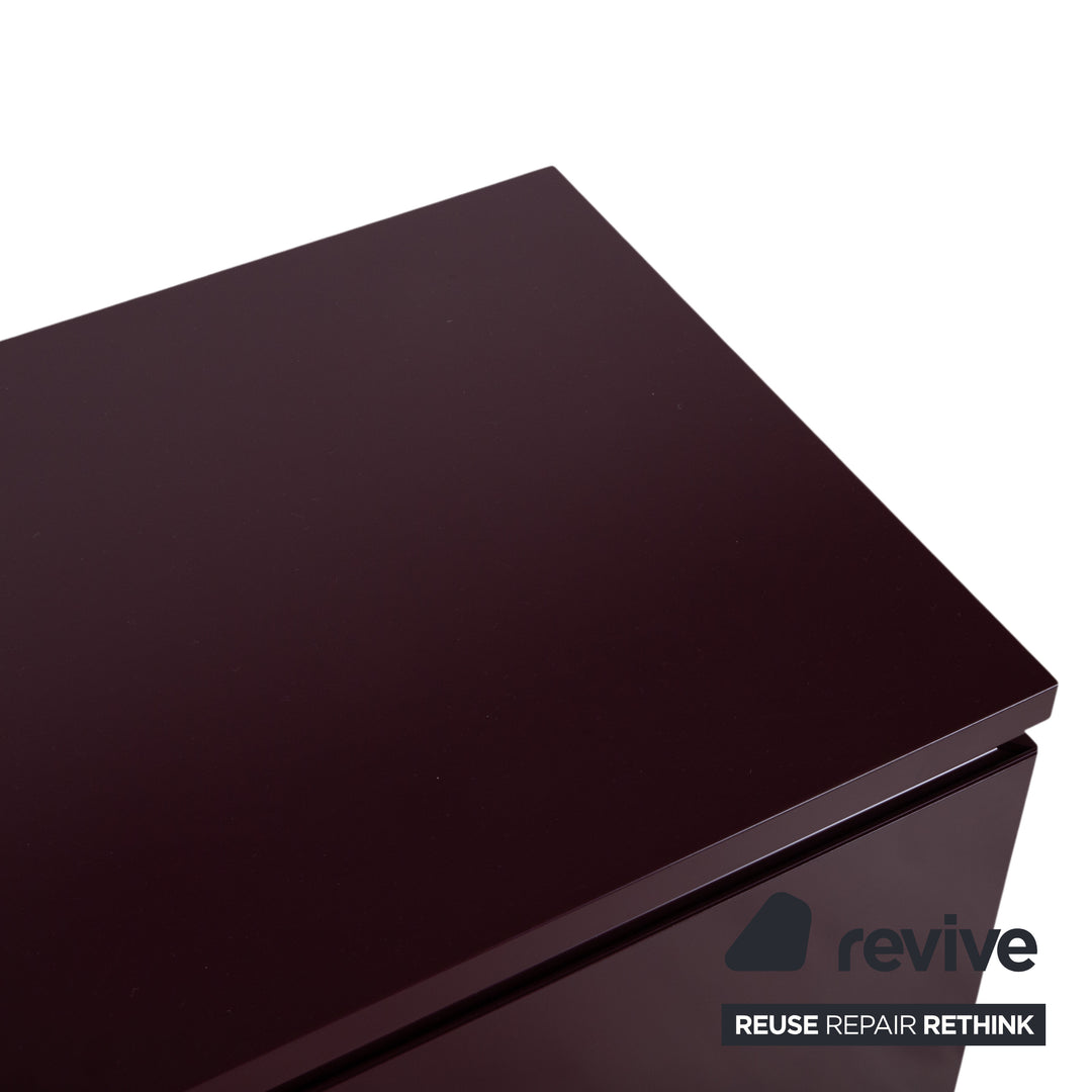 Interlübke Cube Sideboard Lilas Aubergine Meuble TV