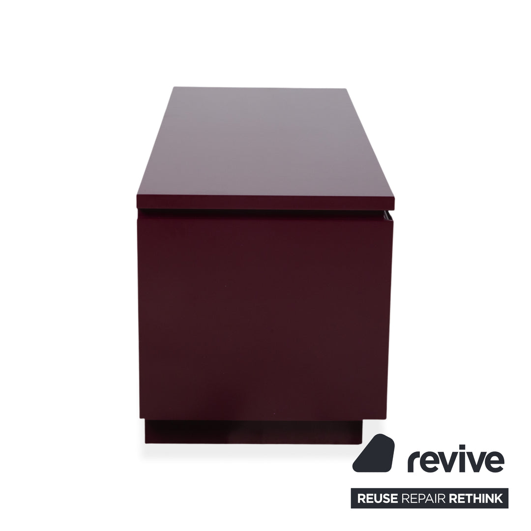 Interlübke Cube Sideboard Lilas Aubergine Meuble TV