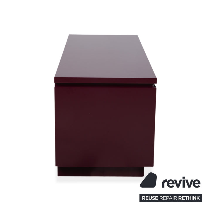 Interlübke Cube Sideboard Lilas Aubergine Meuble TV
