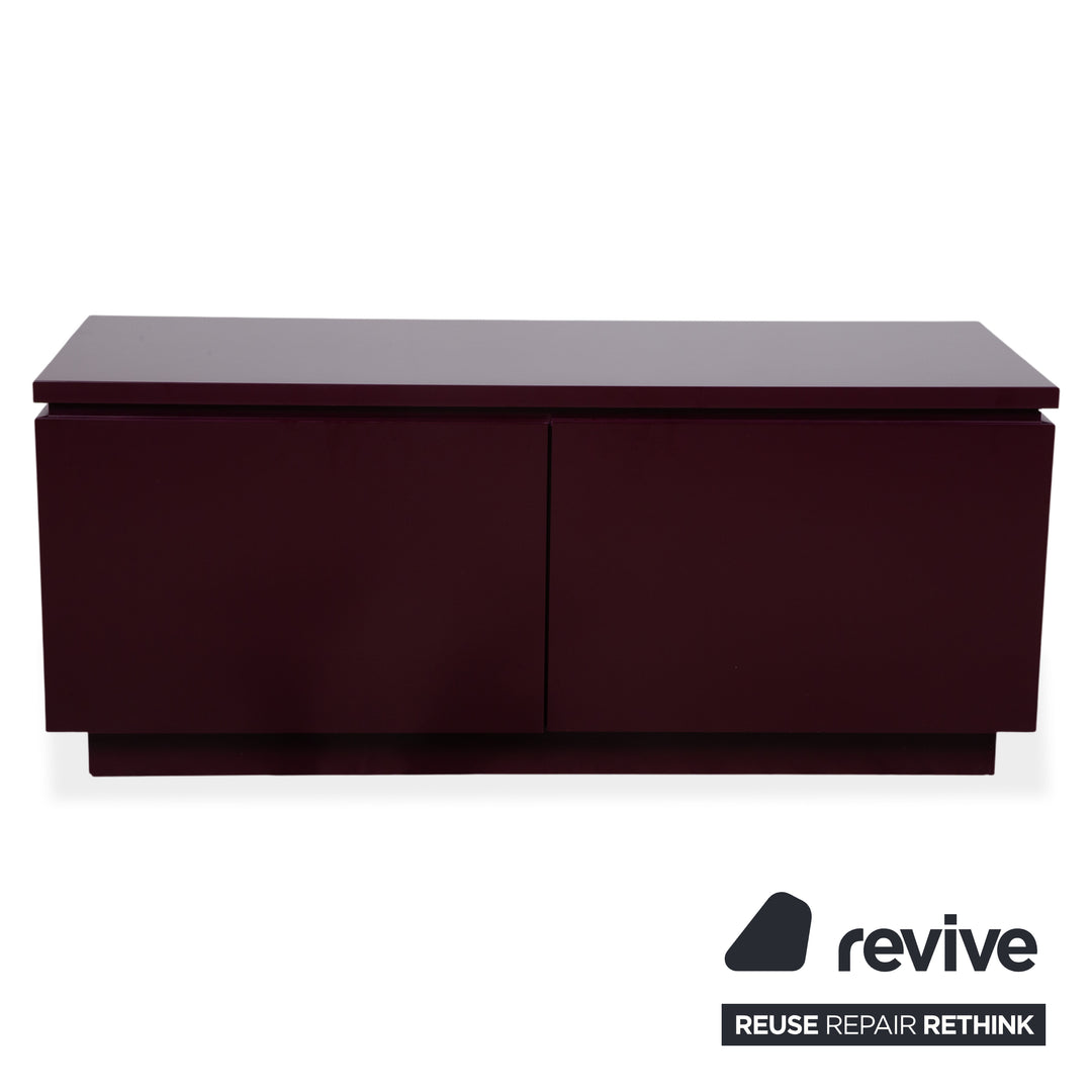 Interlübke Cube Sideboard Lilas Aubergine Meuble TV