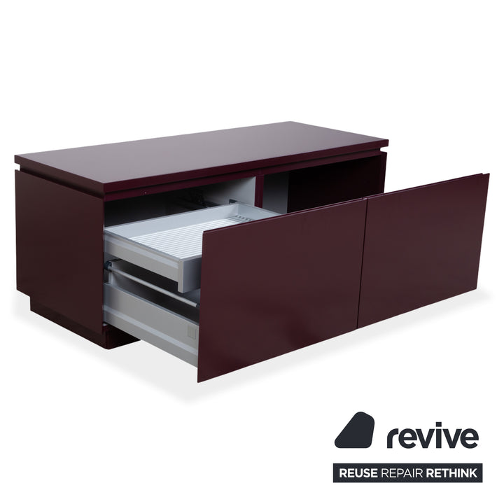 Interlübke Cube Sideboard Lilas Aubergine Meuble TV