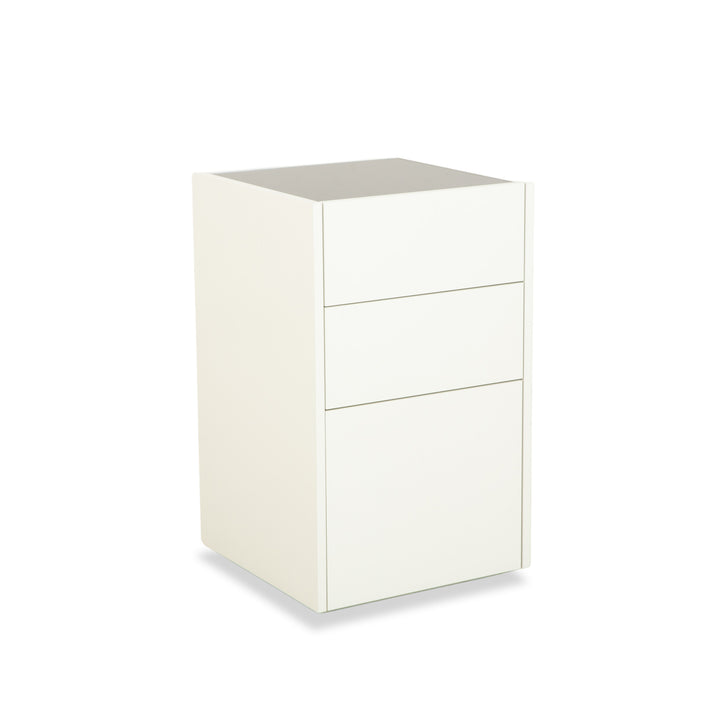 Buffet cube Interlübke blanc avec commode