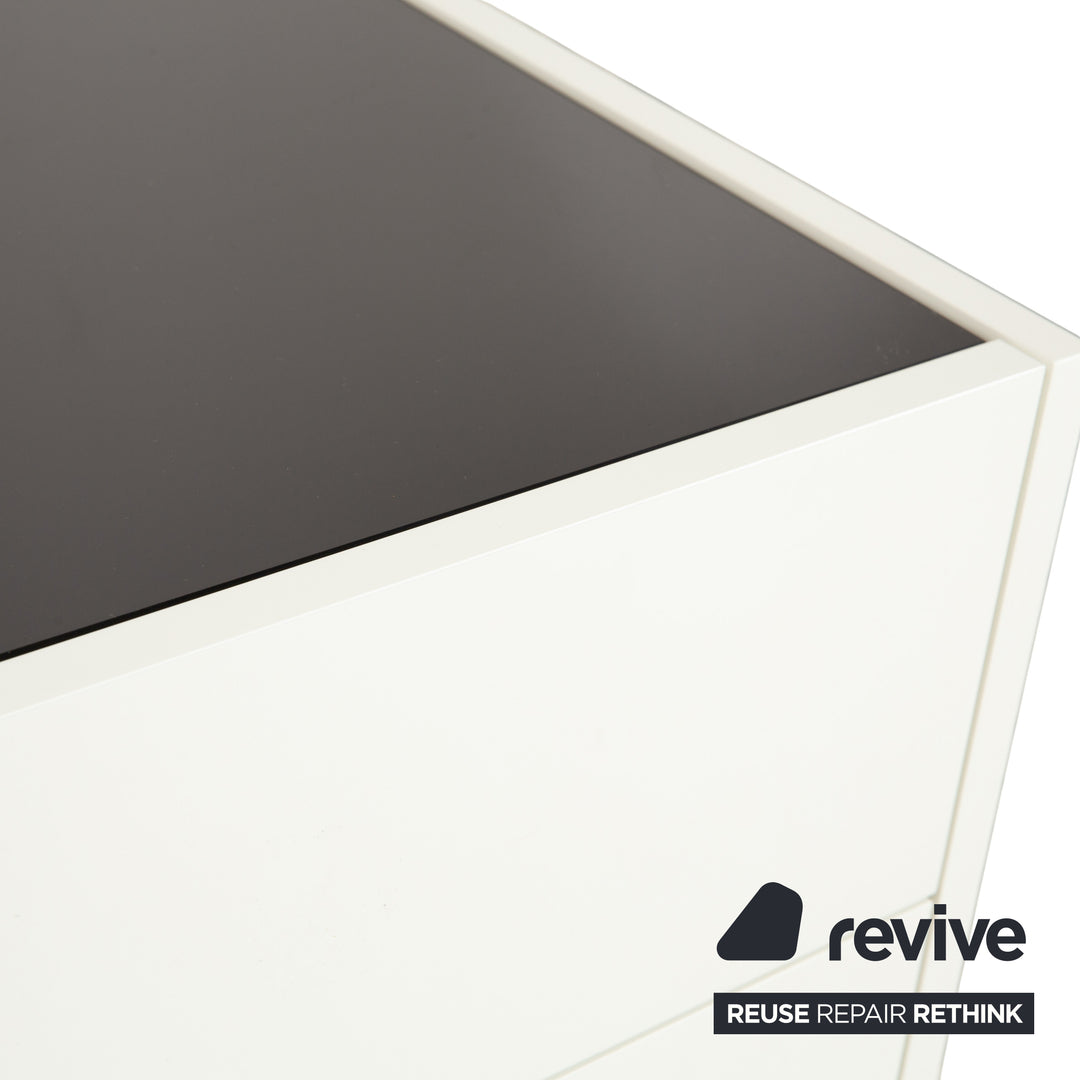 Buffet cube Interlübke blanc avec commode