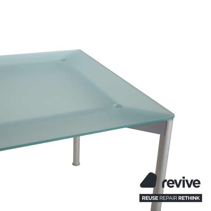 Interlübke Glass Metal Desk powder-coated 210 x 90 cm