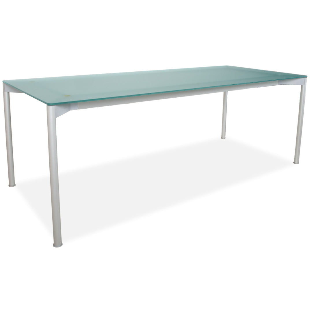 Interlübke Glass Metal Desk powder-coated 210 x 90 cm