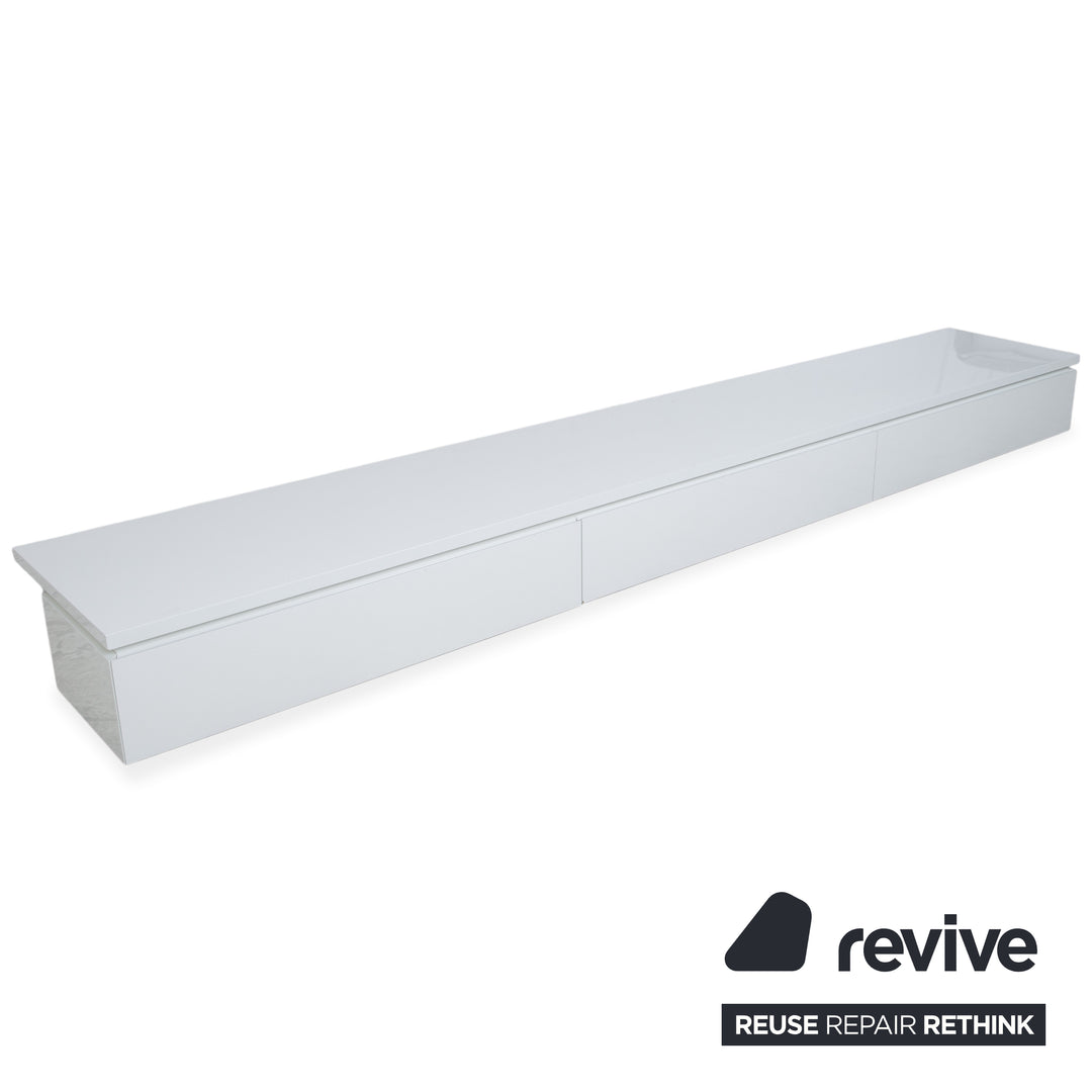 Interlübke Wooden Sideboard Cream White Lowboard TV Unit