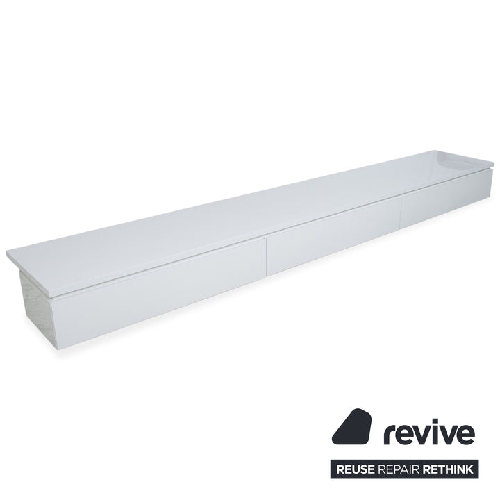 Interlübke Wooden Sideboard Cream White Lowboard TV Unit