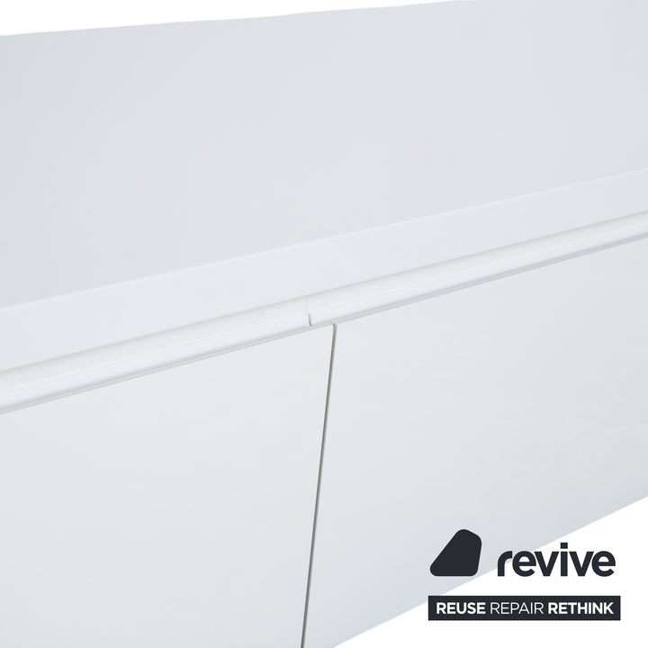 Interlübke Wooden Sideboard Cream White Lowboard TV Unit