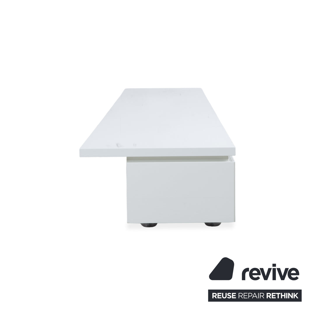 Interlübke Wooden Sideboard Cream White Lowboard TV Unit