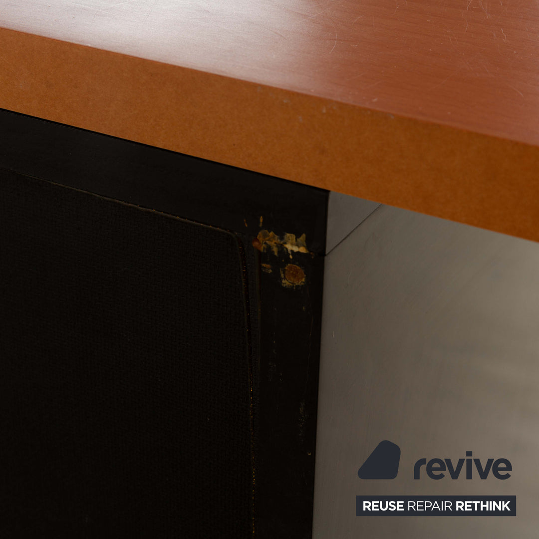 Interlübke wooden sideboard black brown highboard