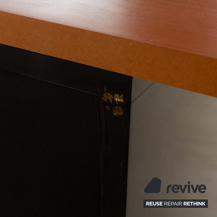 Interlübke wooden sideboard black brown highboard