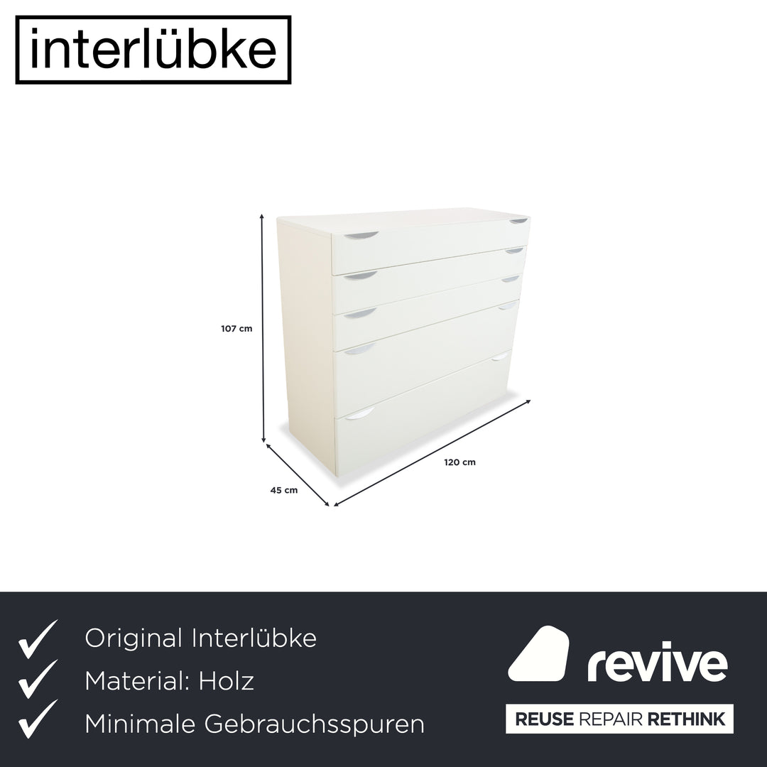Interlübke Wooden Sideboard White