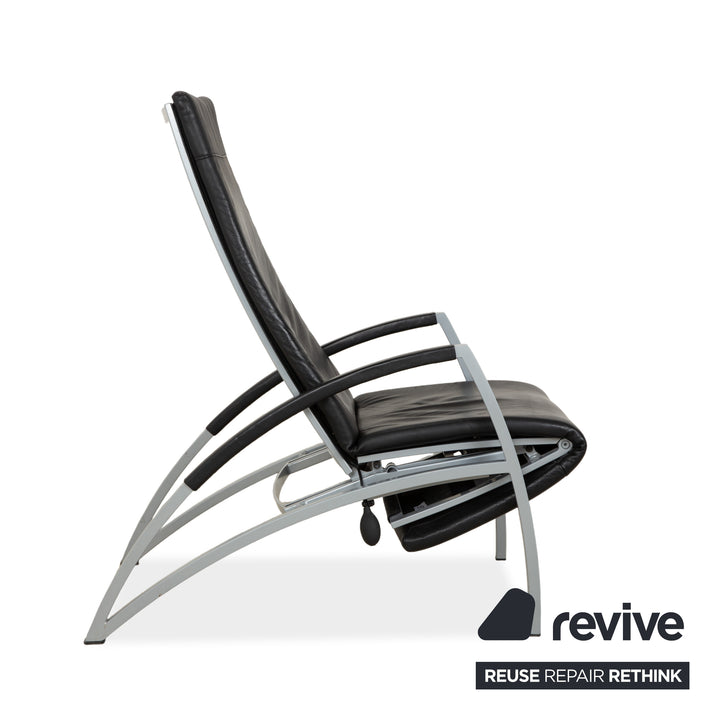 Interprofil Pax armchair recliner with relaxation function, black, manual function