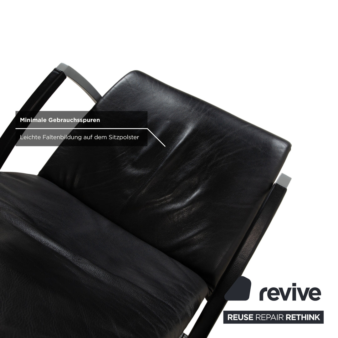 Interprofil Pax armchair recliner with relaxation function, black, manual function