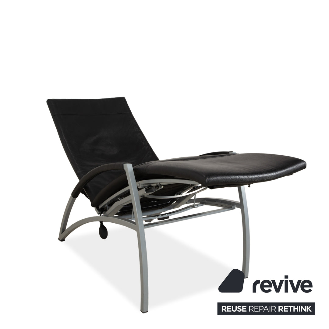 Interprofil Pax armchair recliner with relaxation function, black, manual function