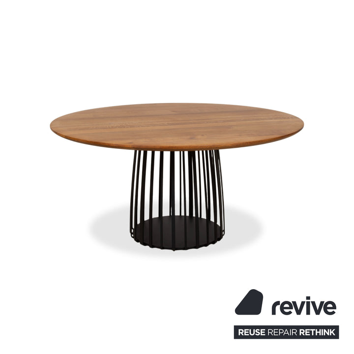 Janua Basket Holz Esstisch Braun Esszimmer 155 x 155 cm