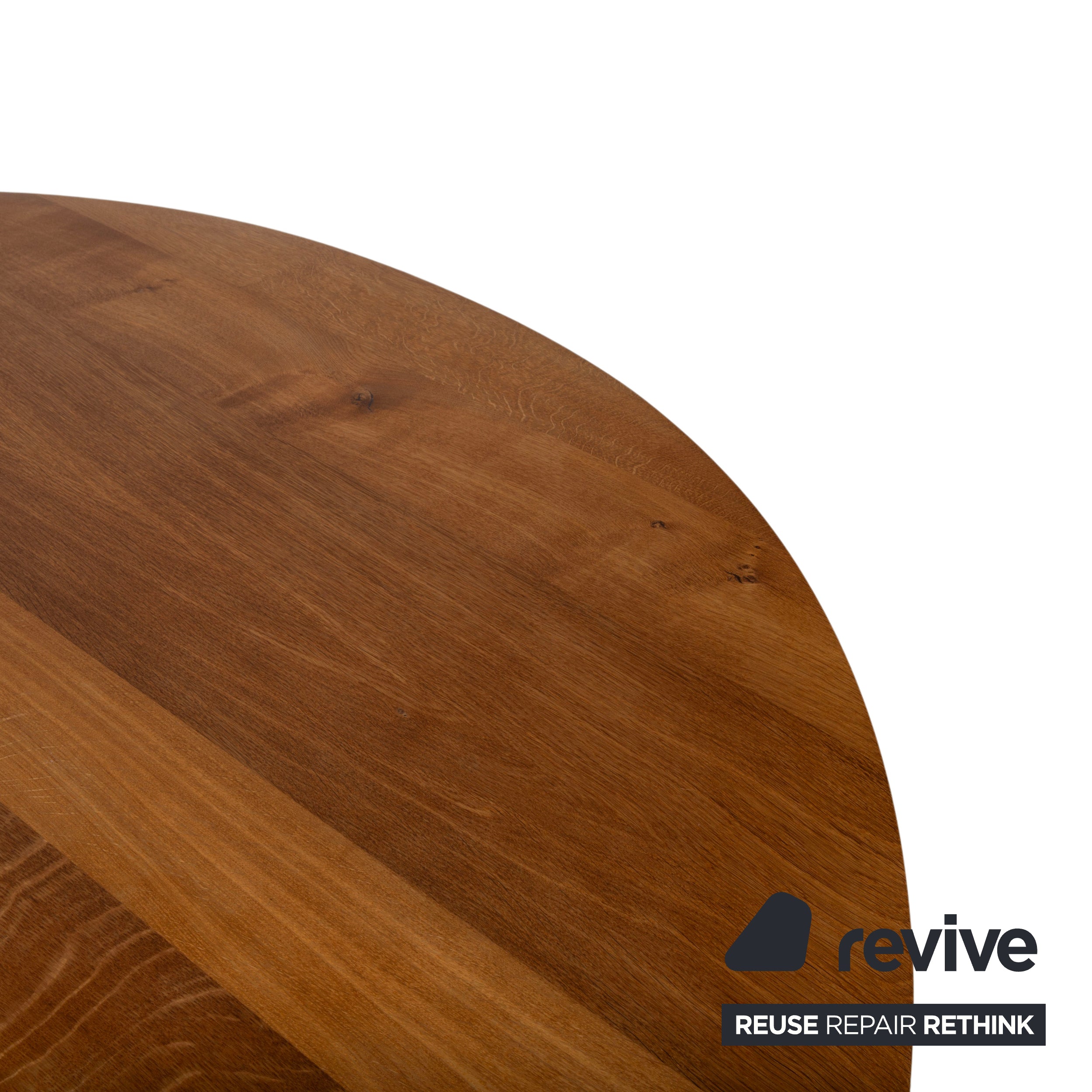 Janua Basket Holz Esstisch Braun Esszimmer 155 x 155 cm