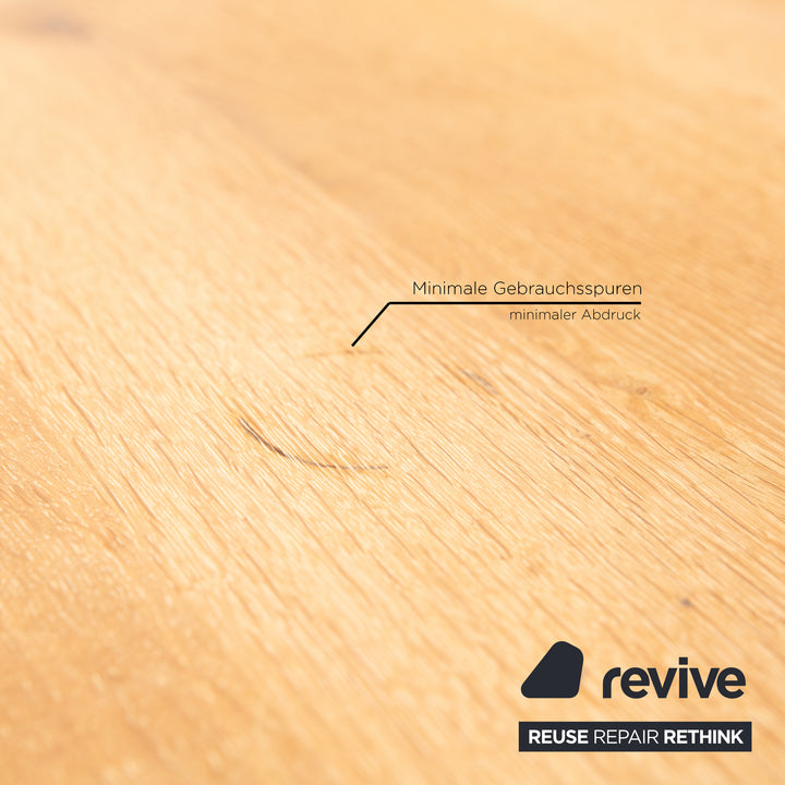 Janua Holz Esstisch Braun Eiche 180 x 90 cm