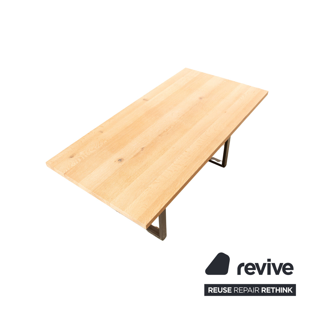 Janua Holz Esstisch Braun Eiche 180 x 90 cm