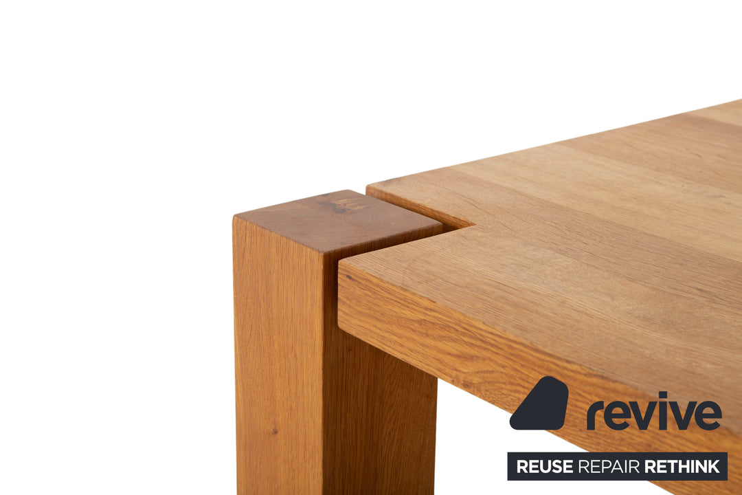 Janua Wooden Dining Table Brown Wood Dining Room 200 x 100 cm