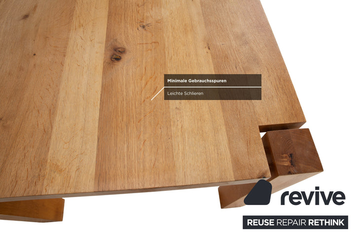 Janua Wooden Dining Table Brown Wood Dining Room 200 x 100 cm