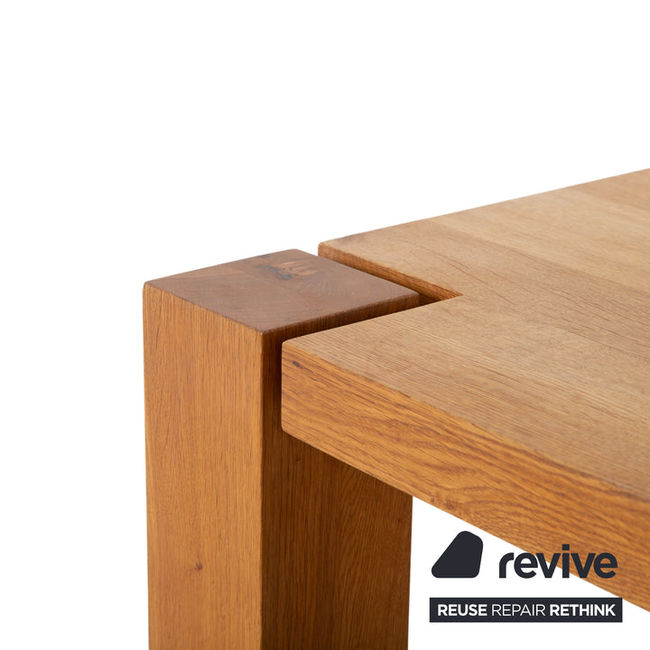 Janua Holz Garnitur Sitzbank Esstisch 200 x 100 cm Braun Esszimmer