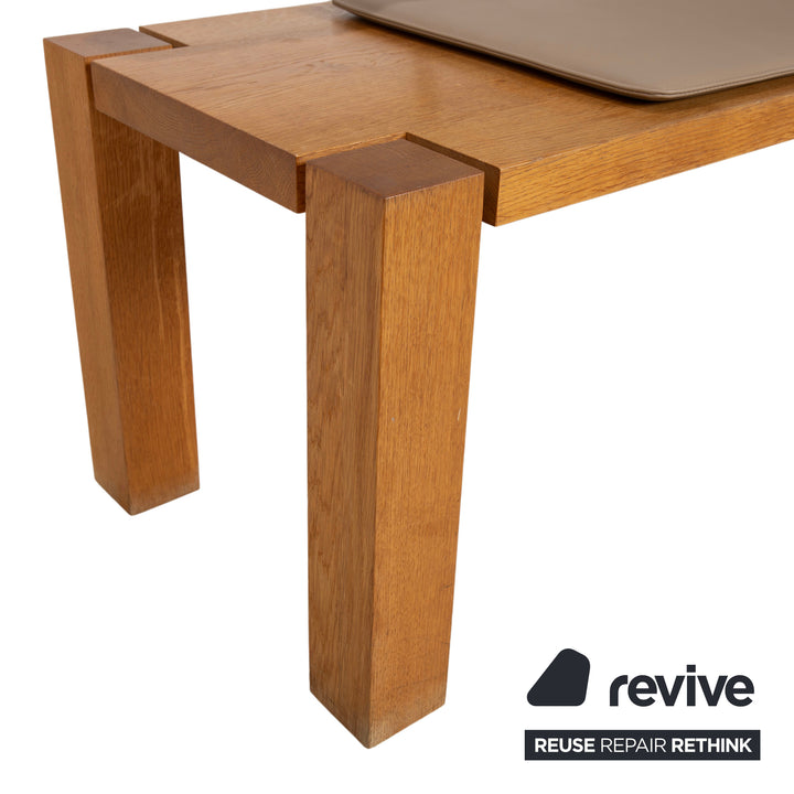 Janua Holz Sitzbank Braun Holz Esszimmer