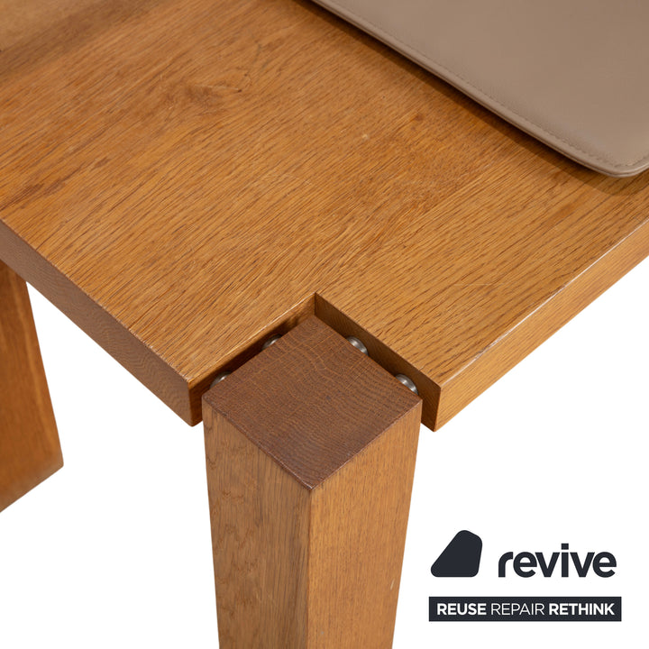 Janua Holz Sitzbank Braun Holz Esszimmer