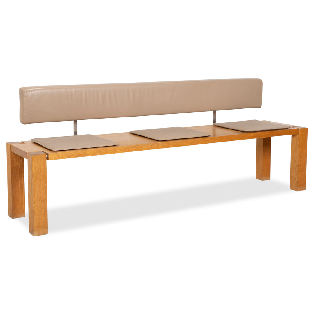 Janua Holz Sitzbank Braun Holz Esszimmer
