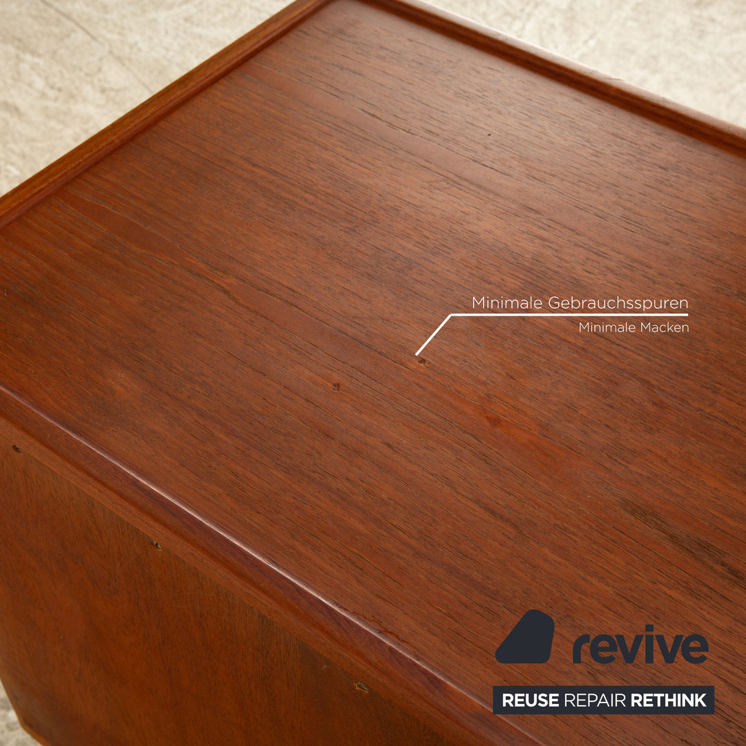 J.L. Møllers Møbelfabrik Holz Sideboard Braun Vintage by Niels Otto Møller