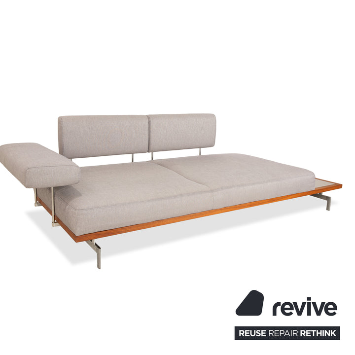 Joop 8106 Stoff Zweisitzer Grau manuelle Funktion Ablage