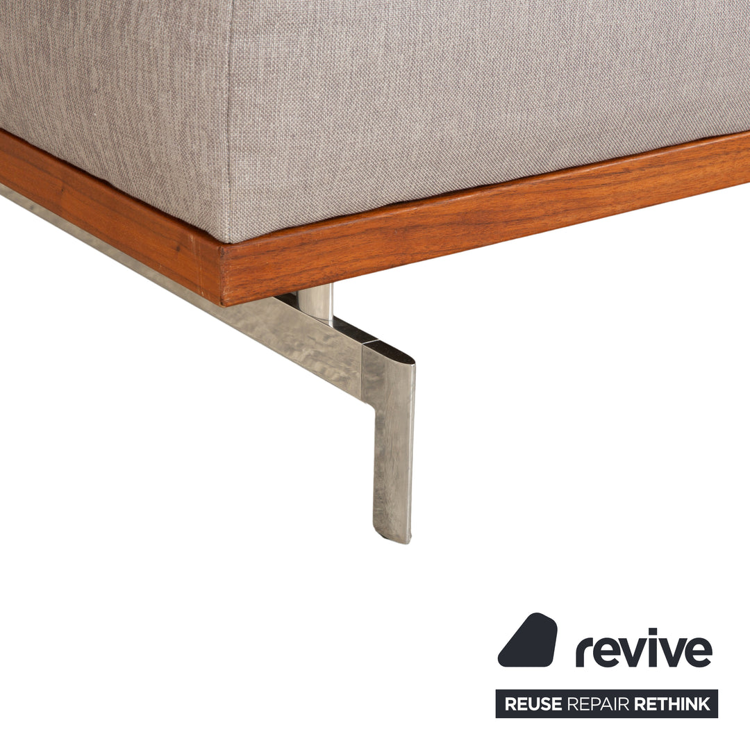 Joop 8106 Stoff Zweisitzer Grau manuelle Funktion Ablage