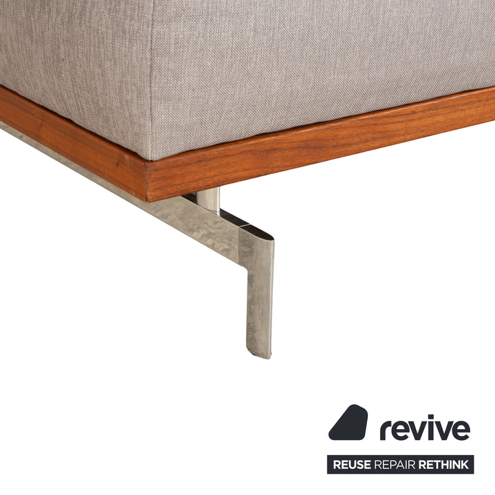 Joop 8106 Stoff Zweisitzer Grau manuelle Funktion Ablage