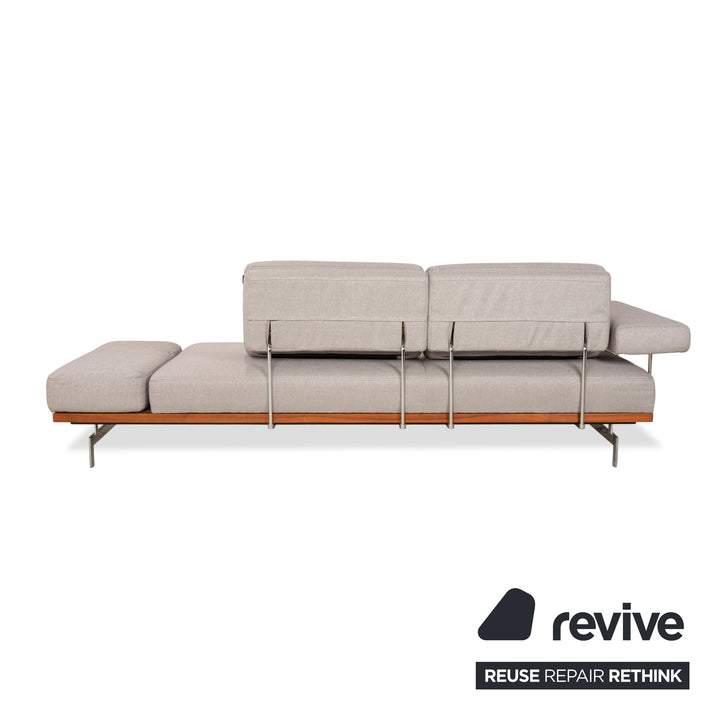 Joop 8106 Stoff Zweisitzer Grau manuelle Funktion Ablage