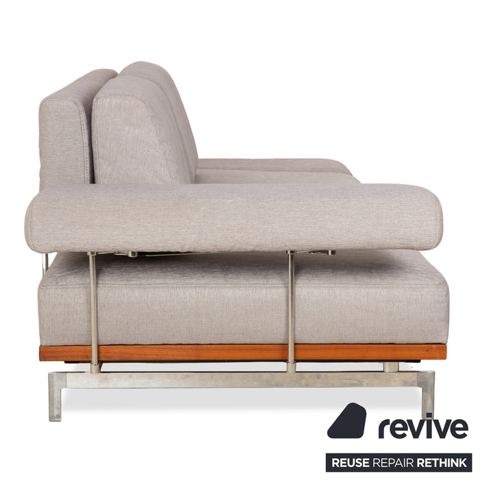 Joop 8106 Stoff Zweisitzer Grau manuelle Funktion Ablage