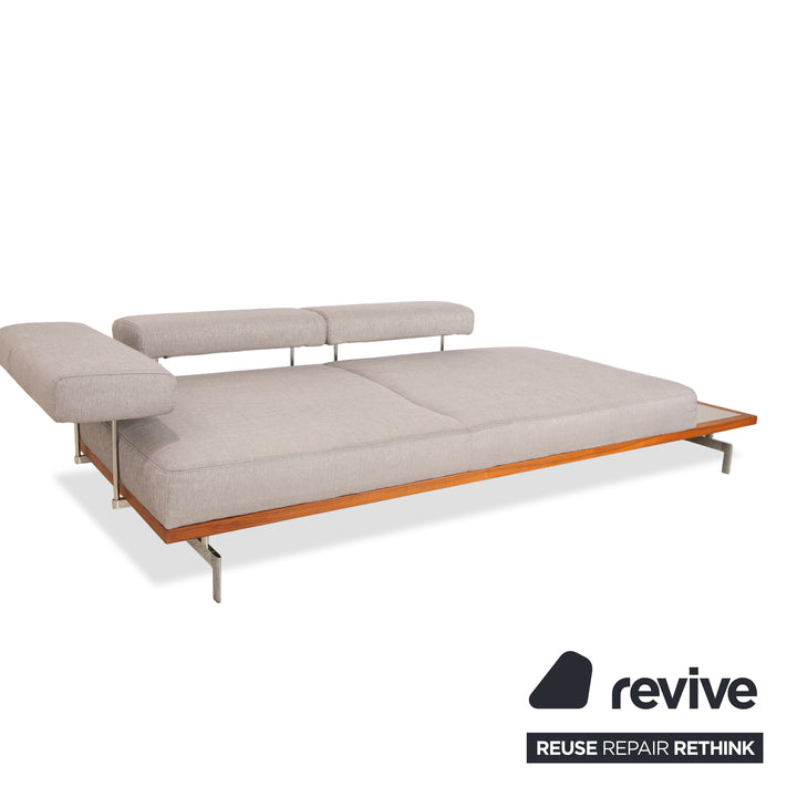 Joop 8106 Stoff Zweisitzer Grau manuelle Funktion Ablage