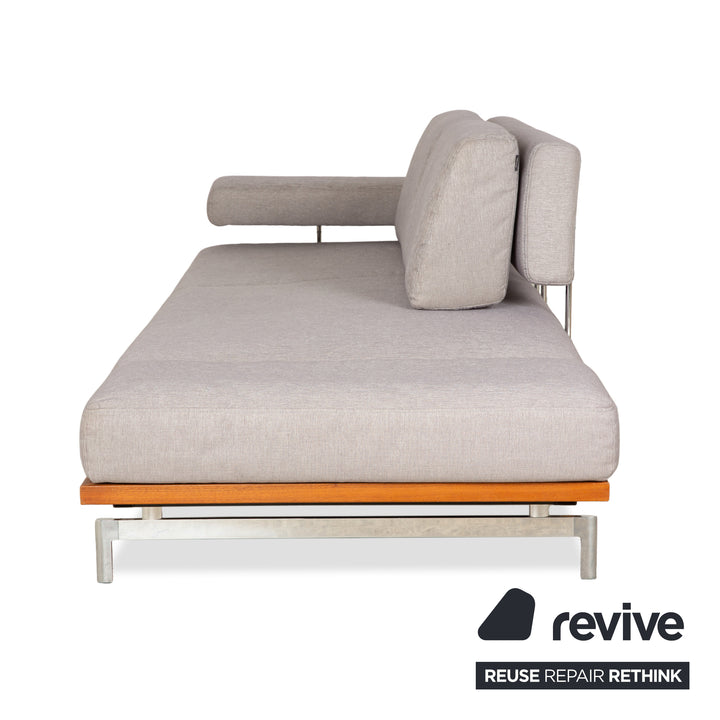 Joop 8106 Stoff Zweisitzer Grau manuelle Funktion Ablage