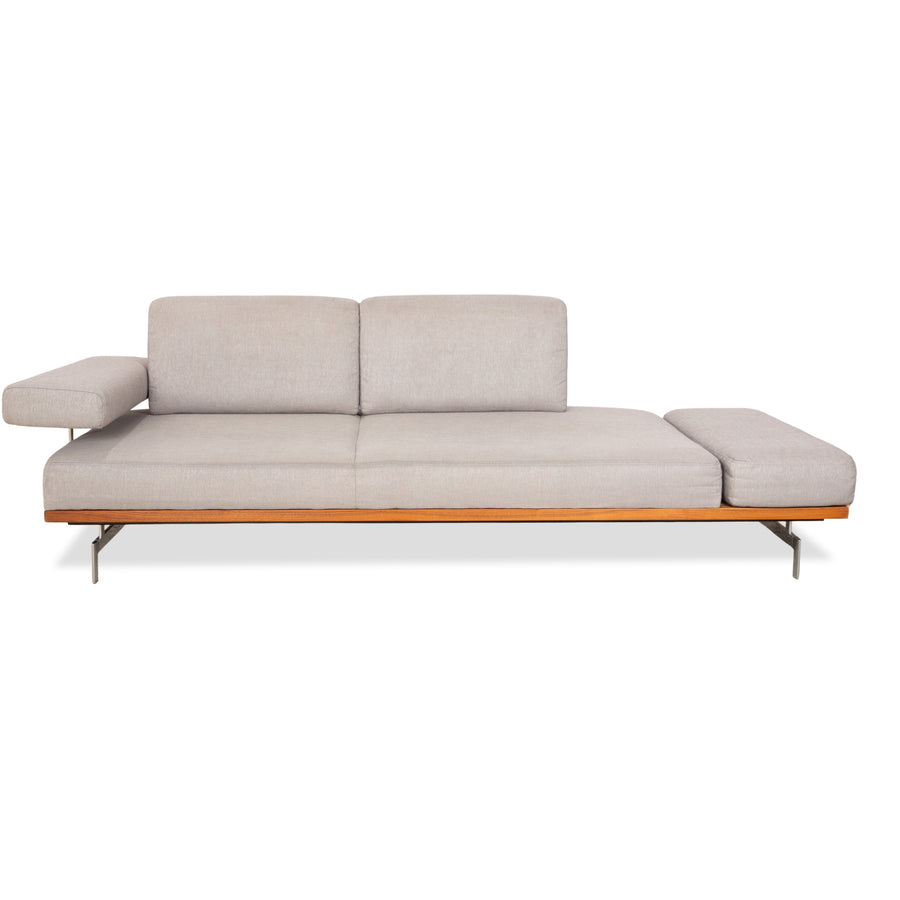 Joop 8106 Stoff Zweisitzer Grau manuelle Funktion Ablage