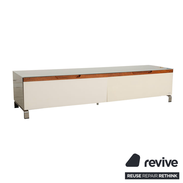 Joop! Glass Sideboard White Brown Lowboard Drawers