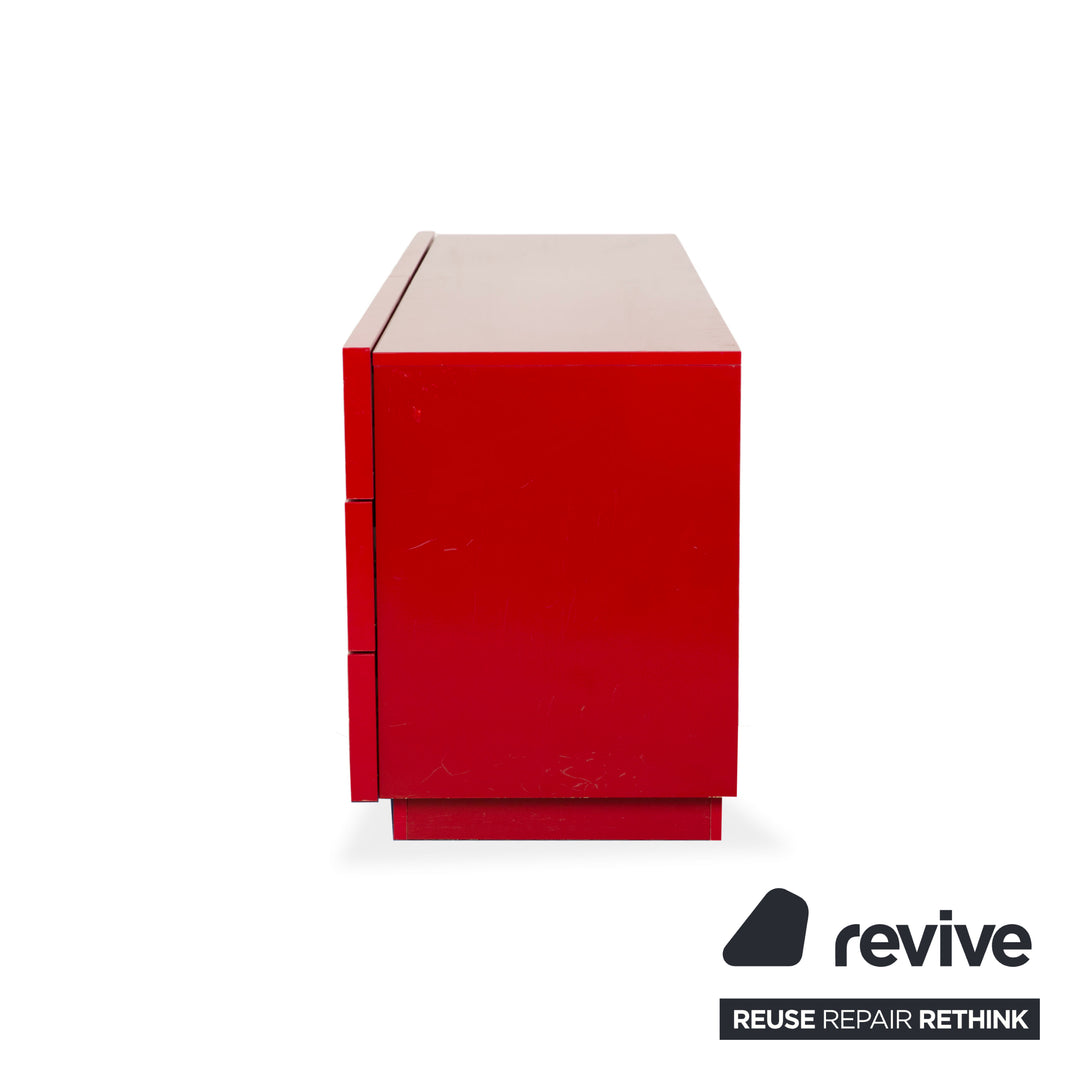 Joop Holz Sideboard Kommode Rot