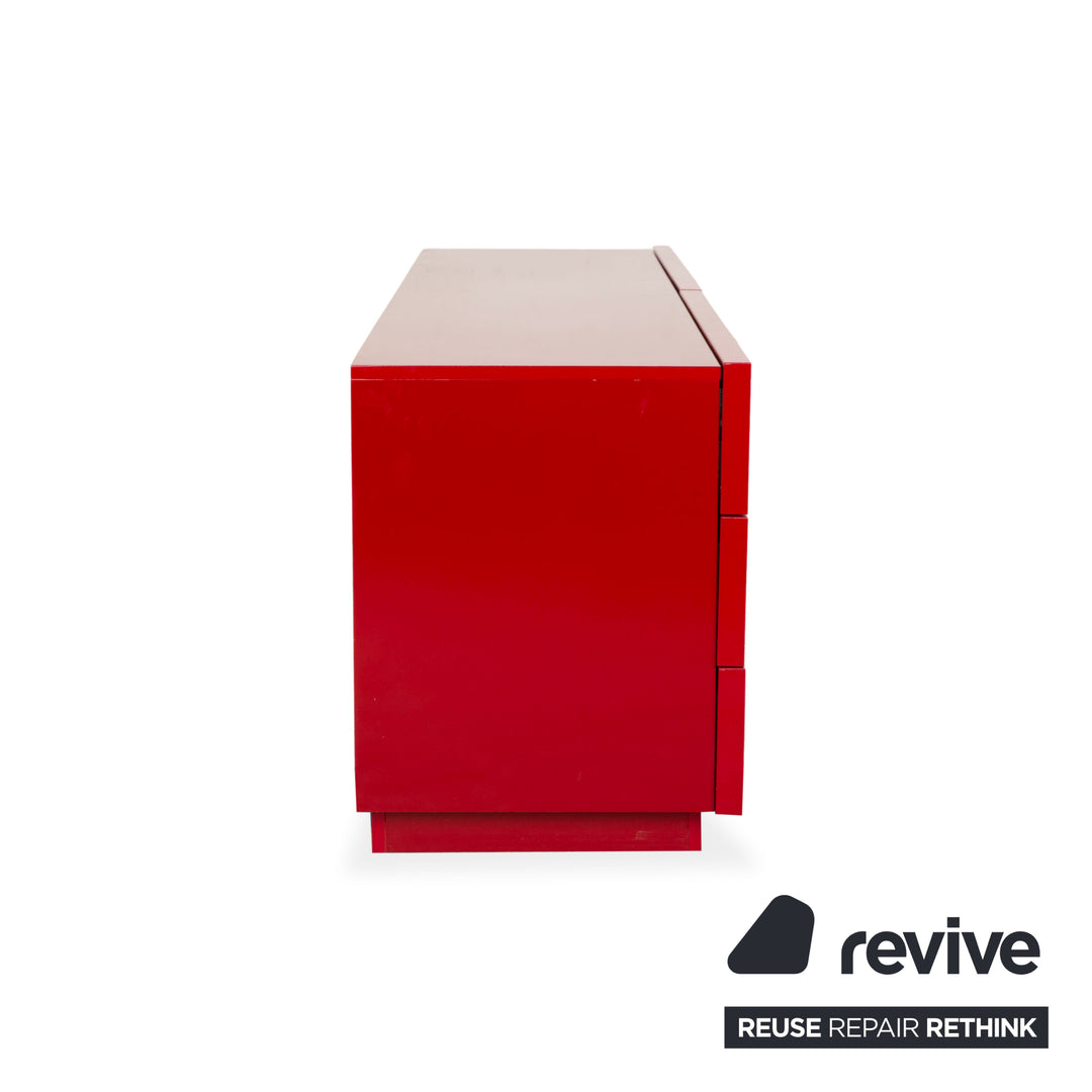 Joop Holz Sideboard Kommode Rot