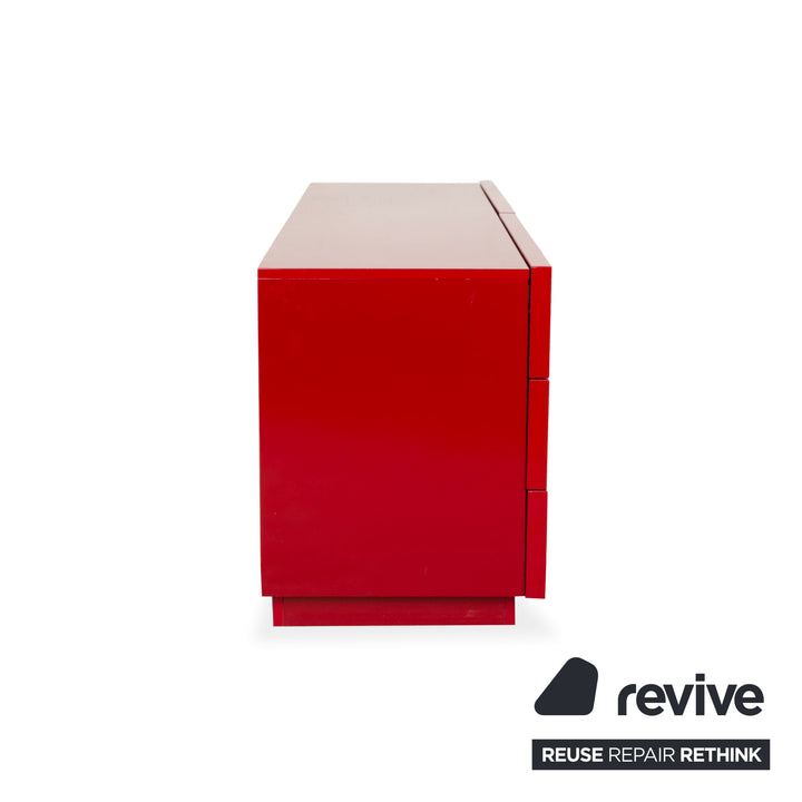 Joop Holz Sideboard Kommode Rot