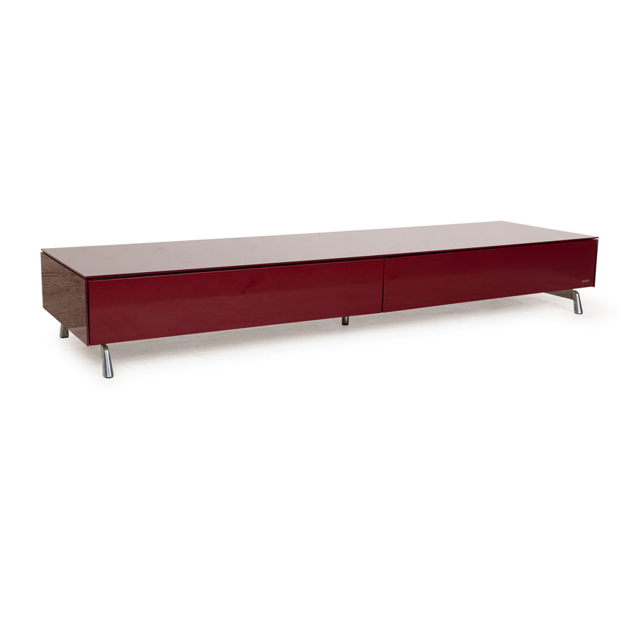 Joop wooden sideboard red