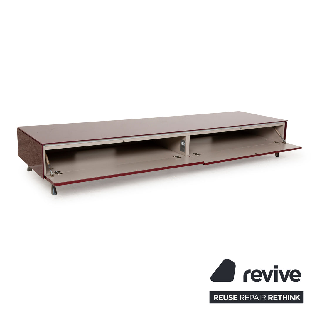 Joop wooden sideboard red