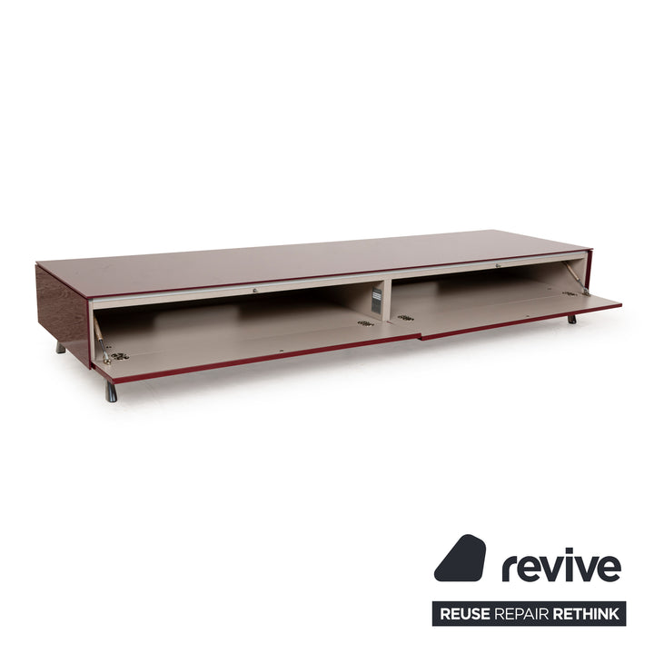 Joop wooden sideboard red