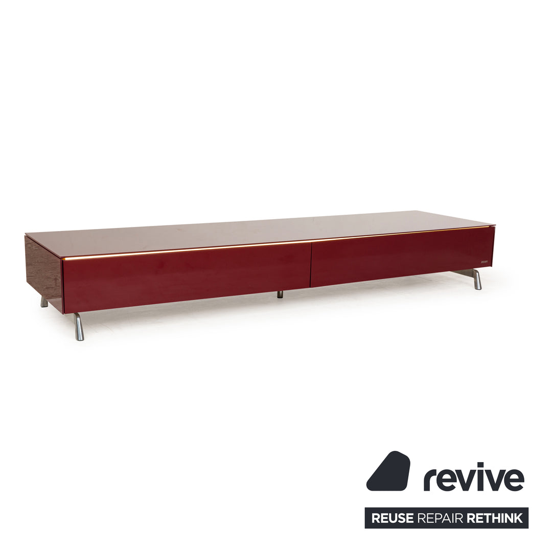 Joop wooden sideboard red