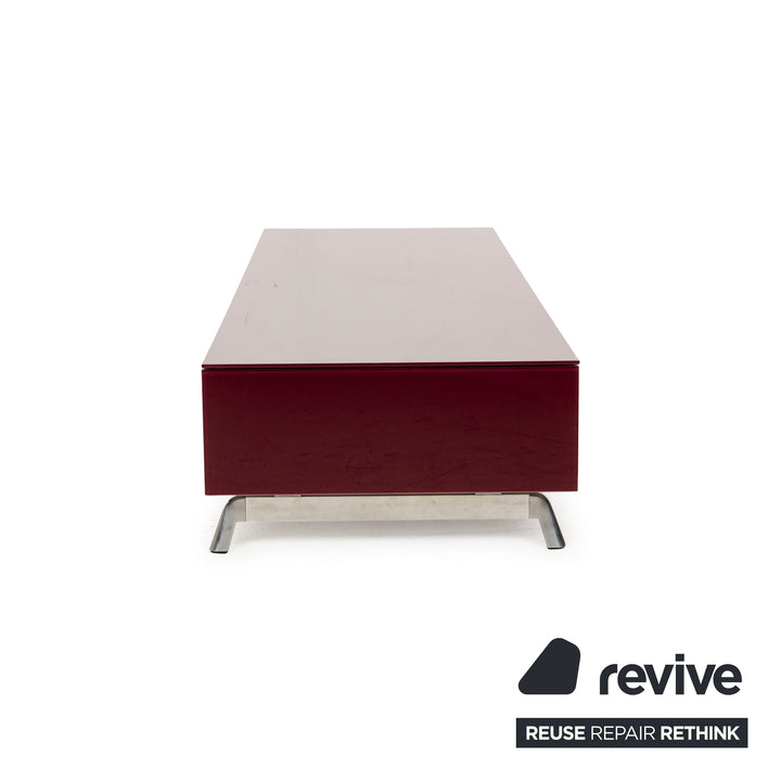 Joop wooden sideboard red