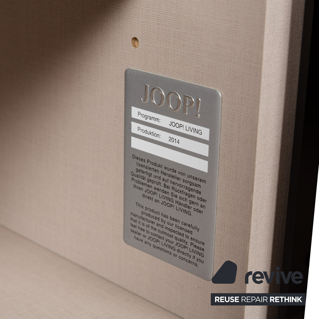 Joop! houten dressoir zwart lowboard hoogglans