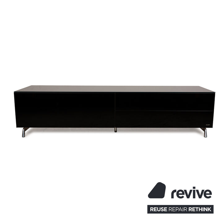 Joop! houten dressoir zwart lowboard hoogglans