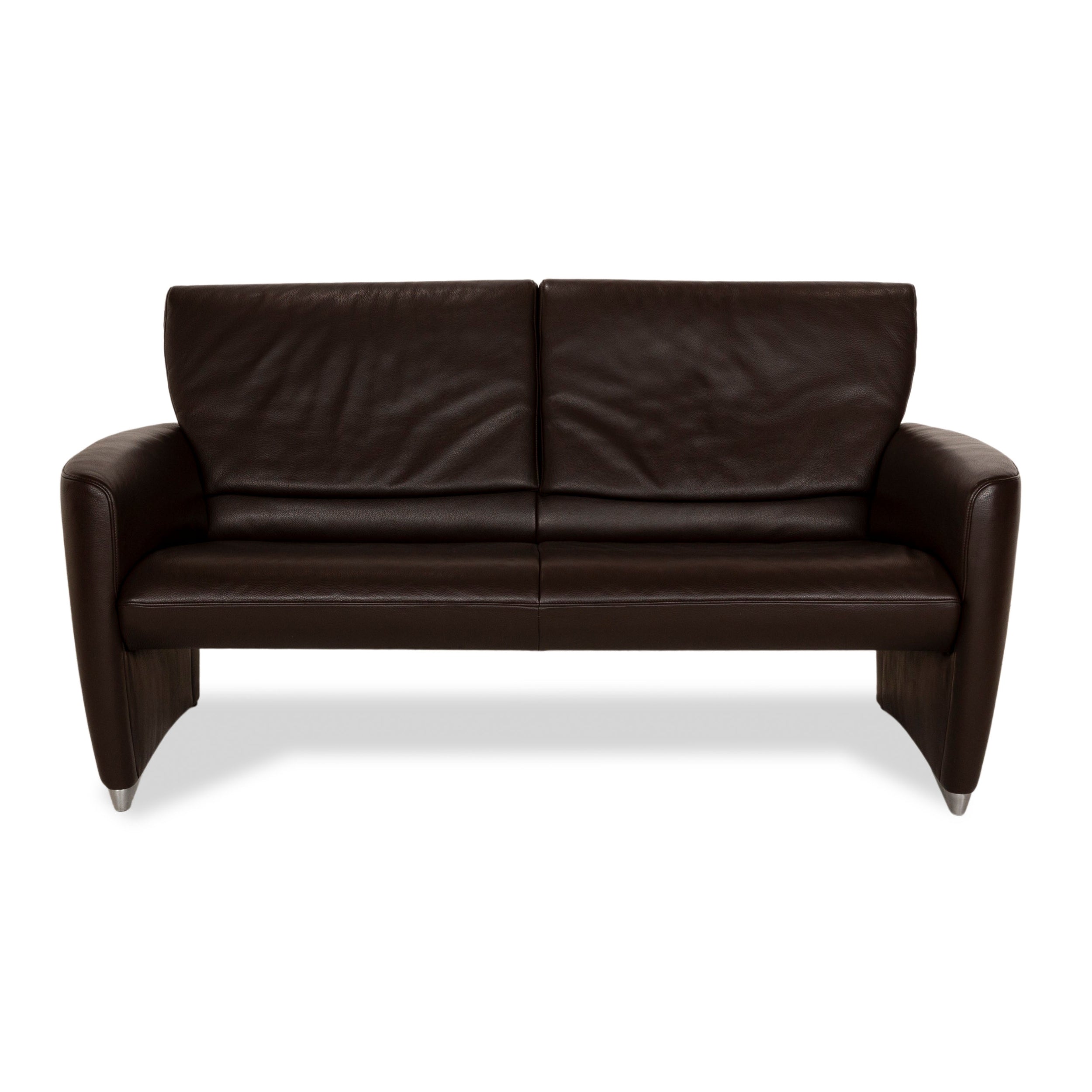 Jori Angel JR-3250 Leder Zweisitzer Braun Sofa Couch manuelle Funktion